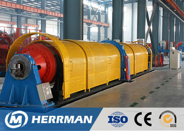 PLC Control Cu Wire Stranding Machine , Cable Making Equipment With NSK Bearing