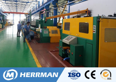 Horizontal Wire Drawing Equipment , Rod Breakdown Machine For Copper