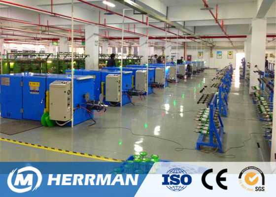 High Production Automatic Wire Twisting Machine , Wire Buncher Machine For Data Cable