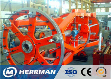 Cage Type Core Laying Machine With Back Twist , Electric Wire Manufacturing Machine