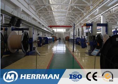 High Efficiency Transposed Wire And Cable Machinery With Electrical Control System