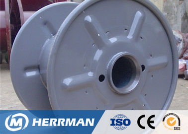 Large Loading Power Cable Storage Reel , Corrugated Type Empty Wire Spools