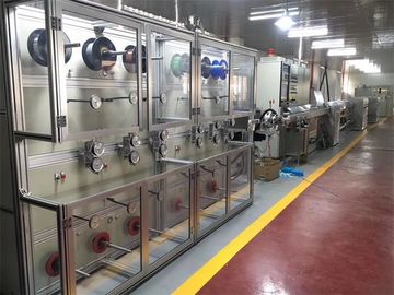 Siemens Motor Fiber Optic Cable Production Line 600MPM Optic Fiber Buffering Machine