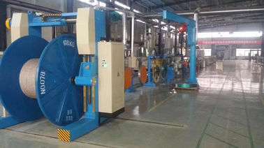 High Performance Fiber Optic Cable Sheathing Line / Cable Coating Machine 100mpm