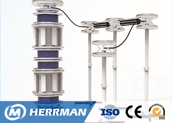 XLPE Wire Cable Testing Machine Partial Discharge System Under 500KV